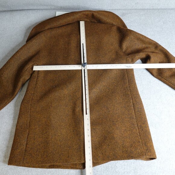 Namacheko Mens Jacket Medium Brown Caban Coat - Picture 5 of 14